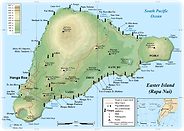 Karte von Rapa Nui